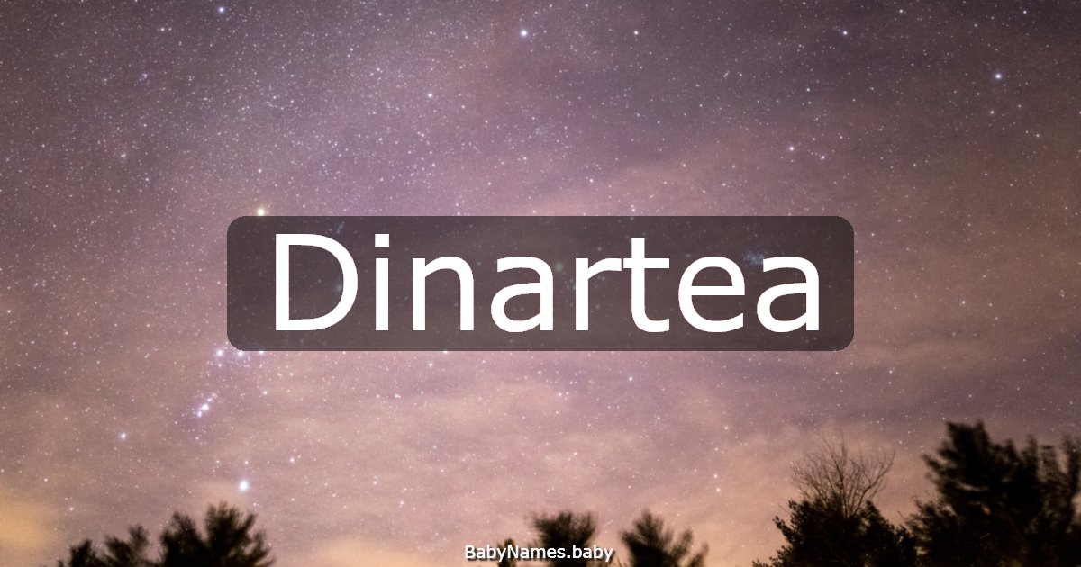 Dinartea
