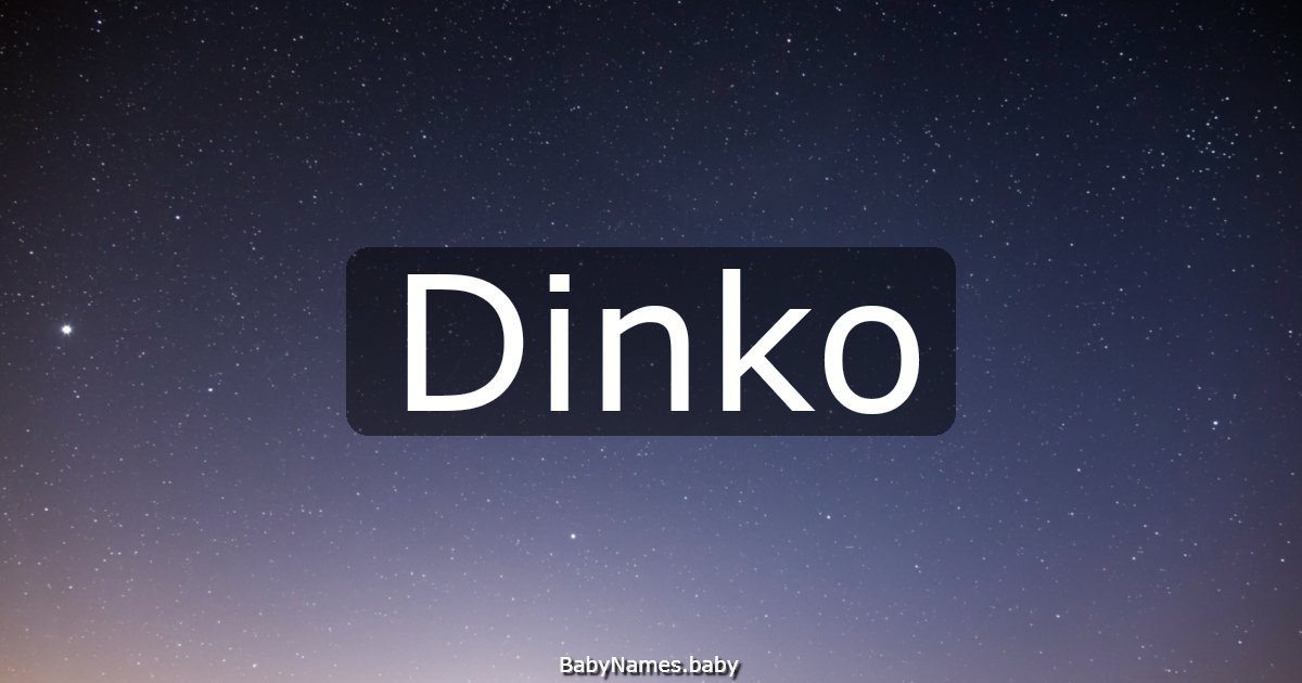 Dinko