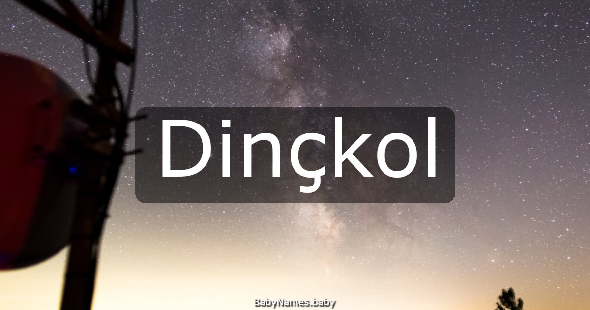 Dinçkol