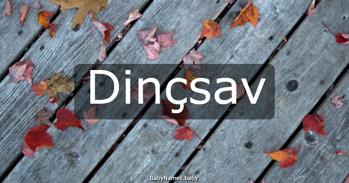 Dinçsav