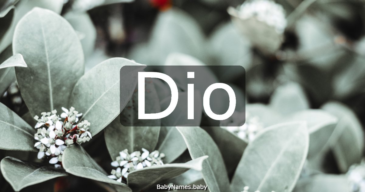 Dio