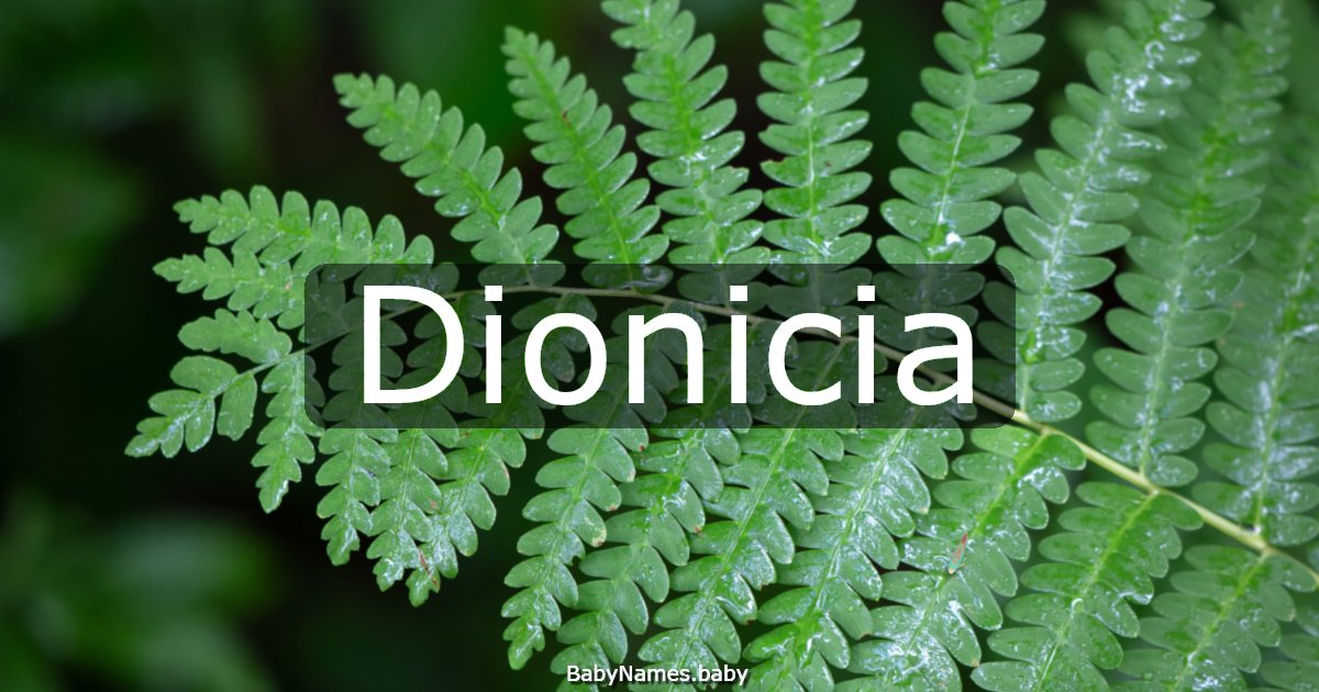 Dionicia