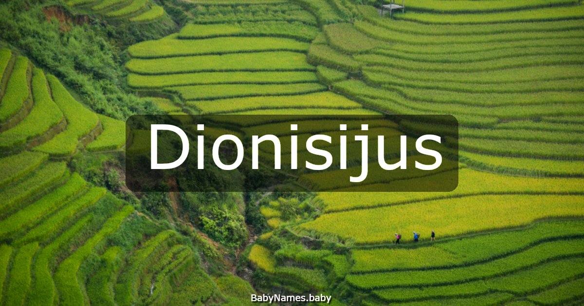 Dionisijus