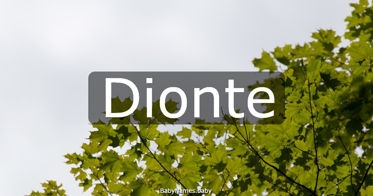 Dionte