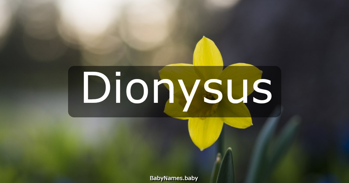 Dionysus