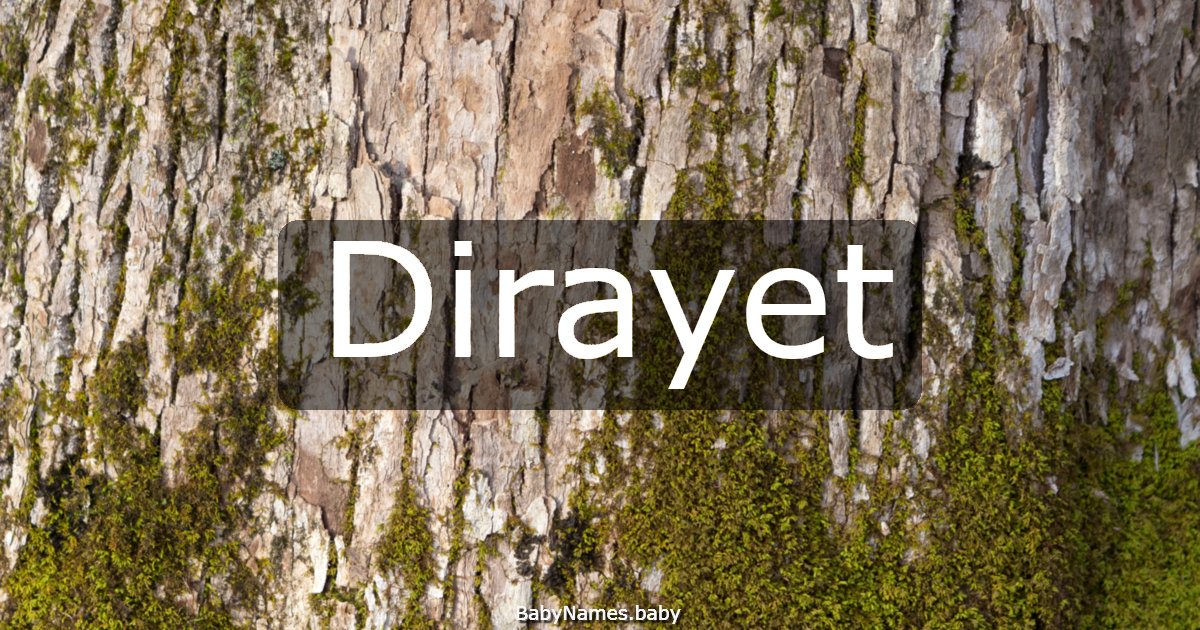 Dirayet