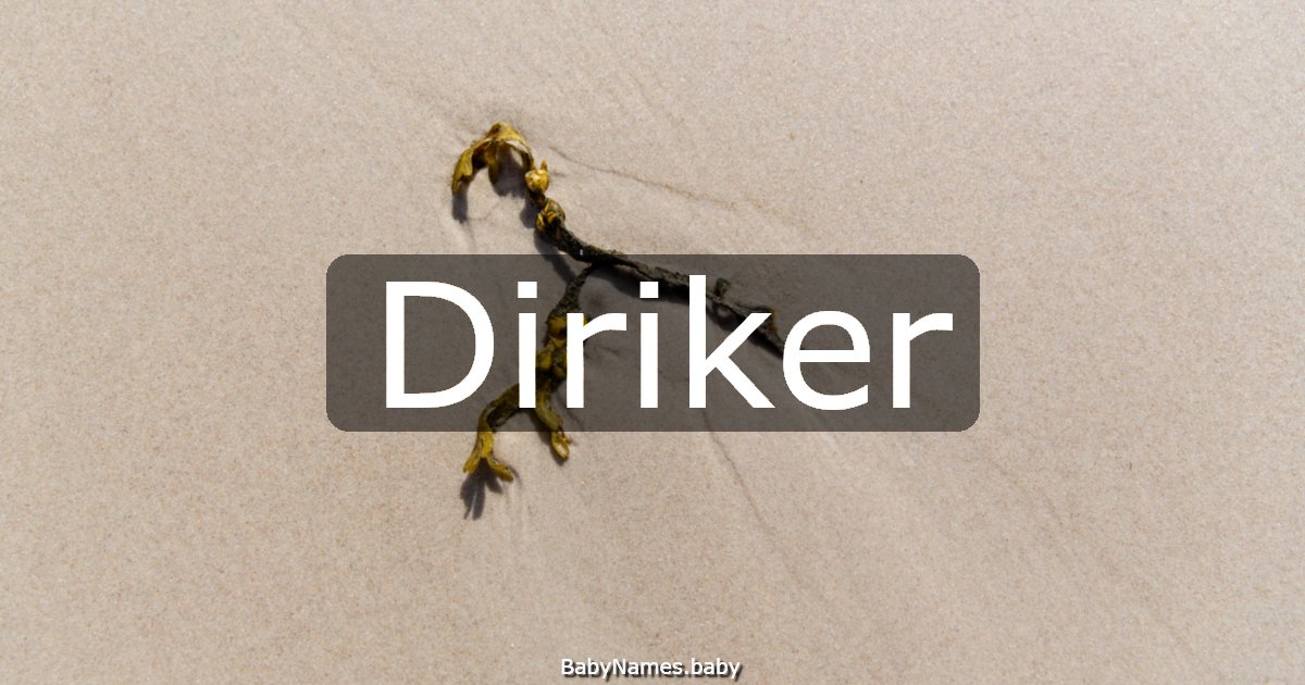 Diriker