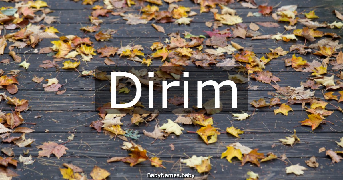 Dirim