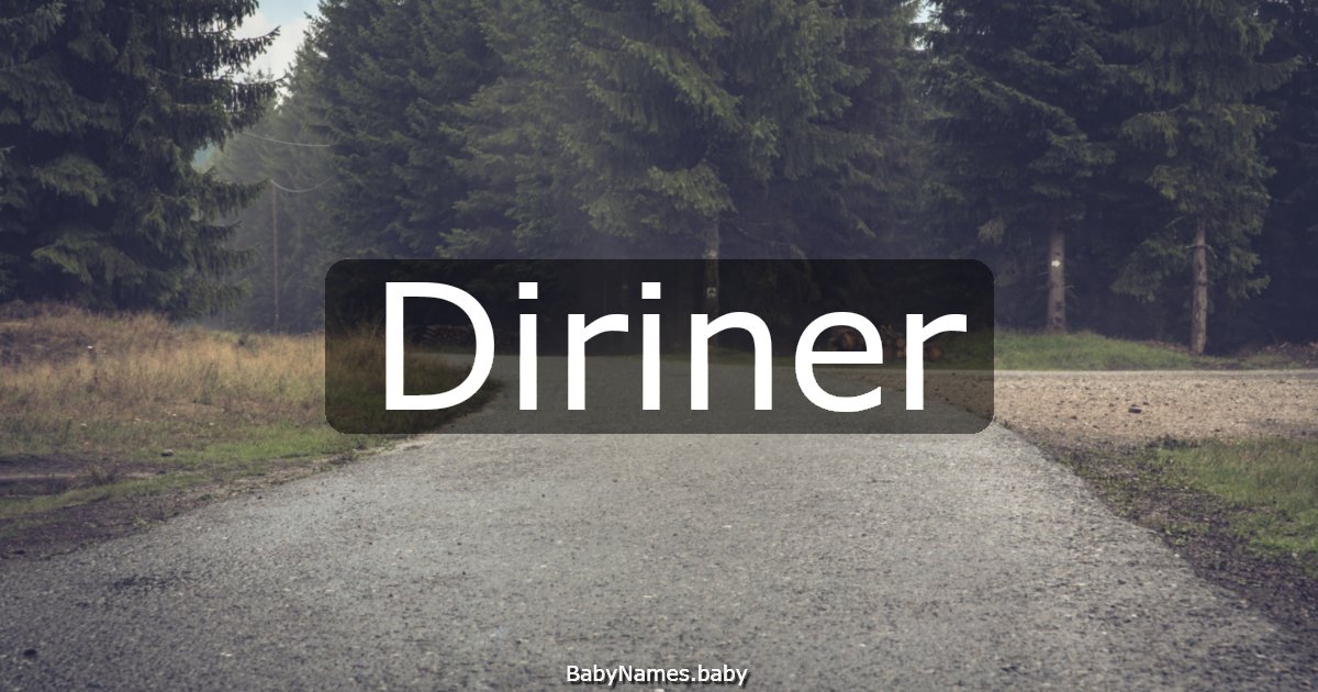 Diriner