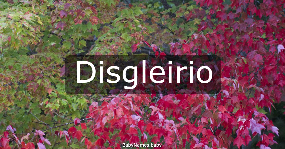 Disgleirio