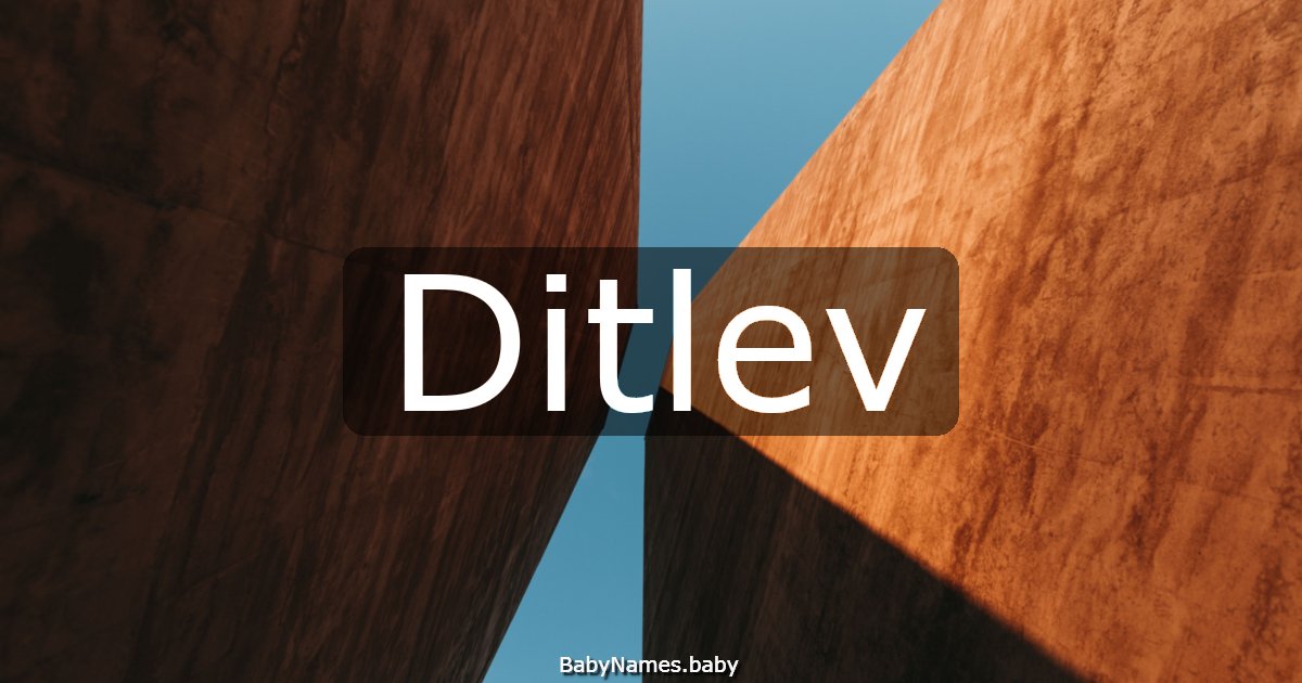 Ditlev