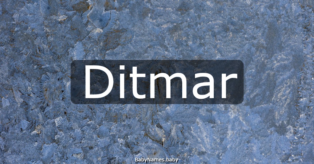 Ditmar