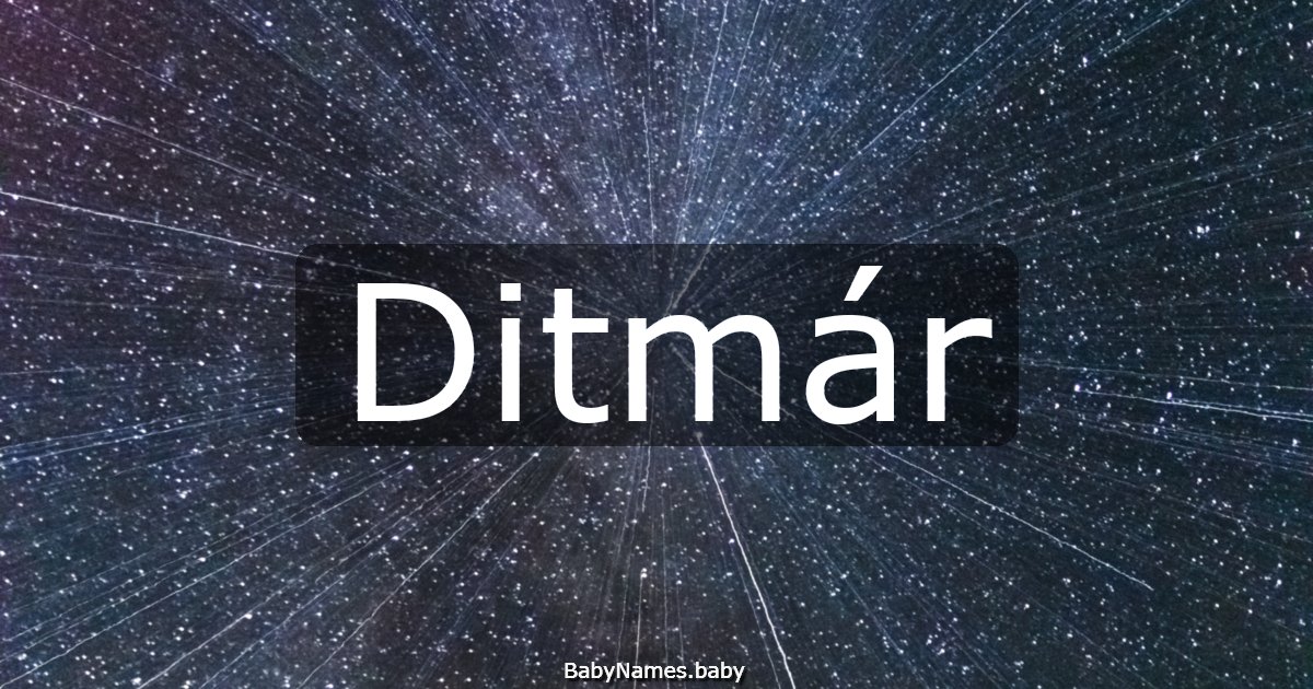 Ditmár