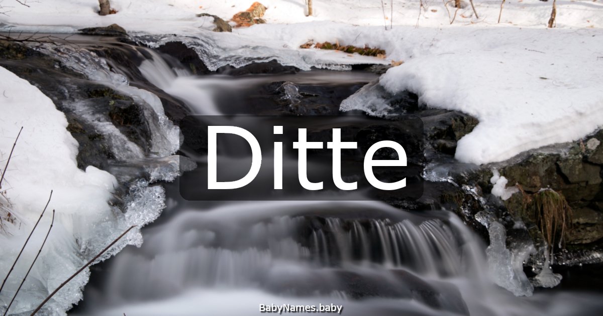 Ditte