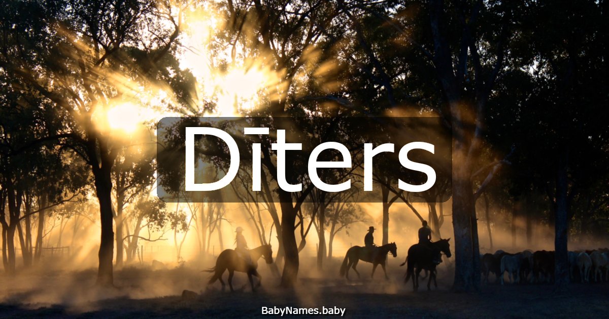 Dīters