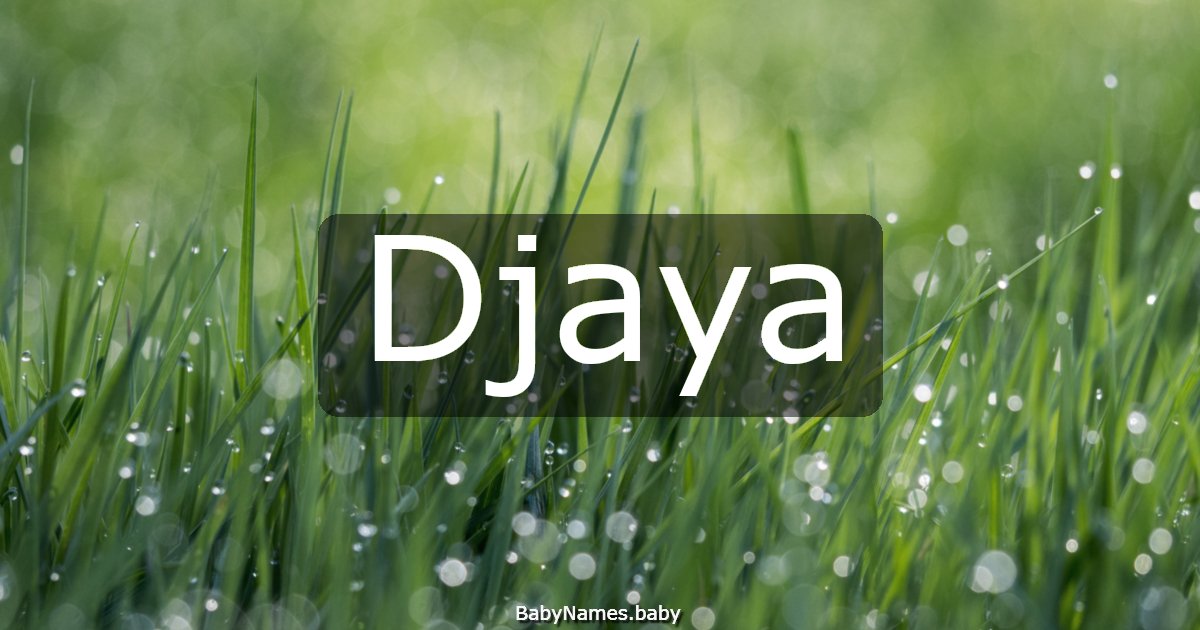 Djaya