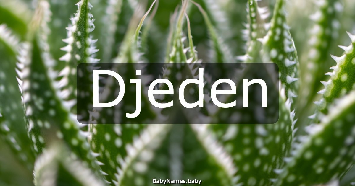 Djeden