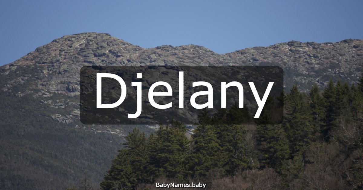 Djelany