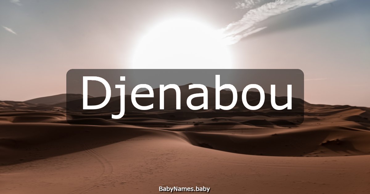 Djenabou