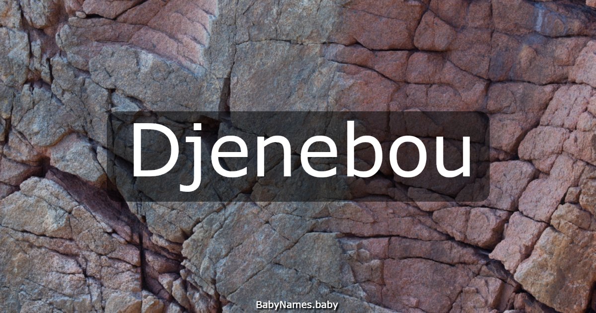 Djenebou