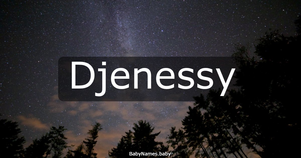Djenessy