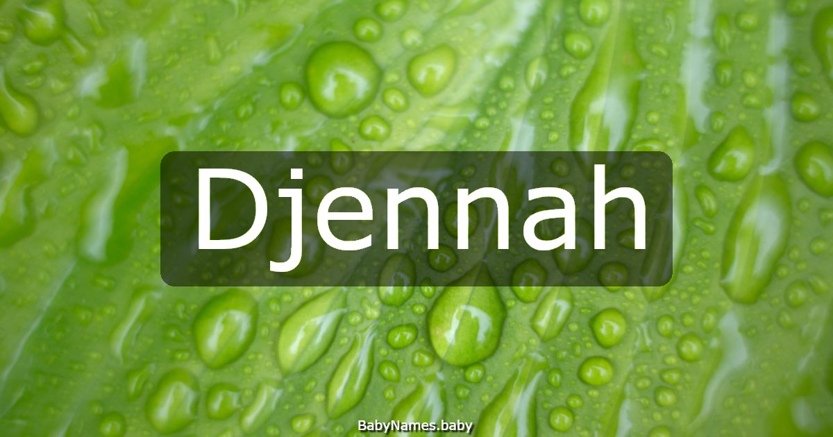 Djennah