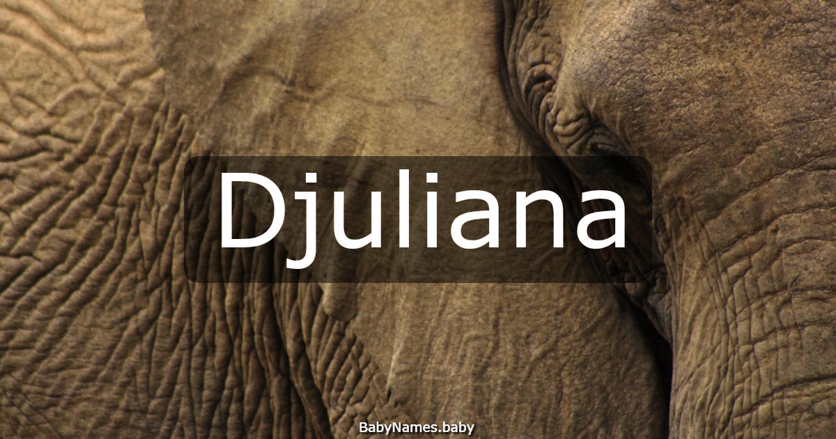 Djuliana