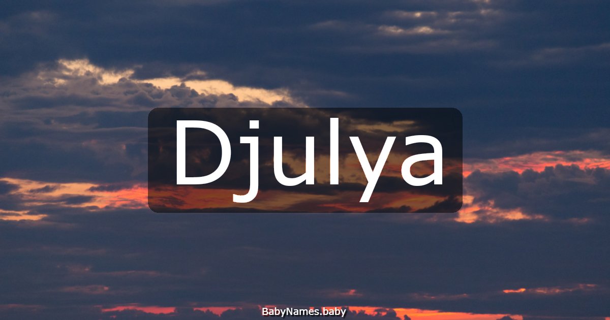 Djulya