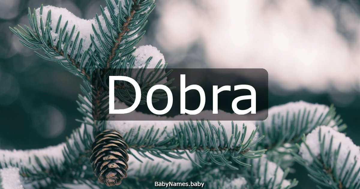 Dobra