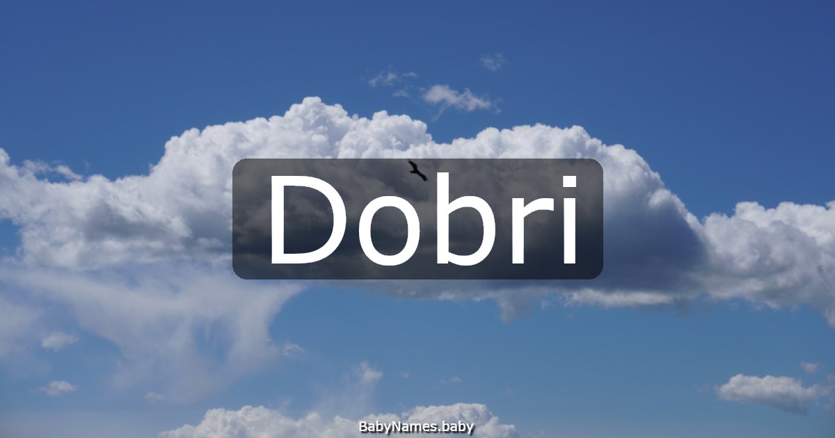 Dobri