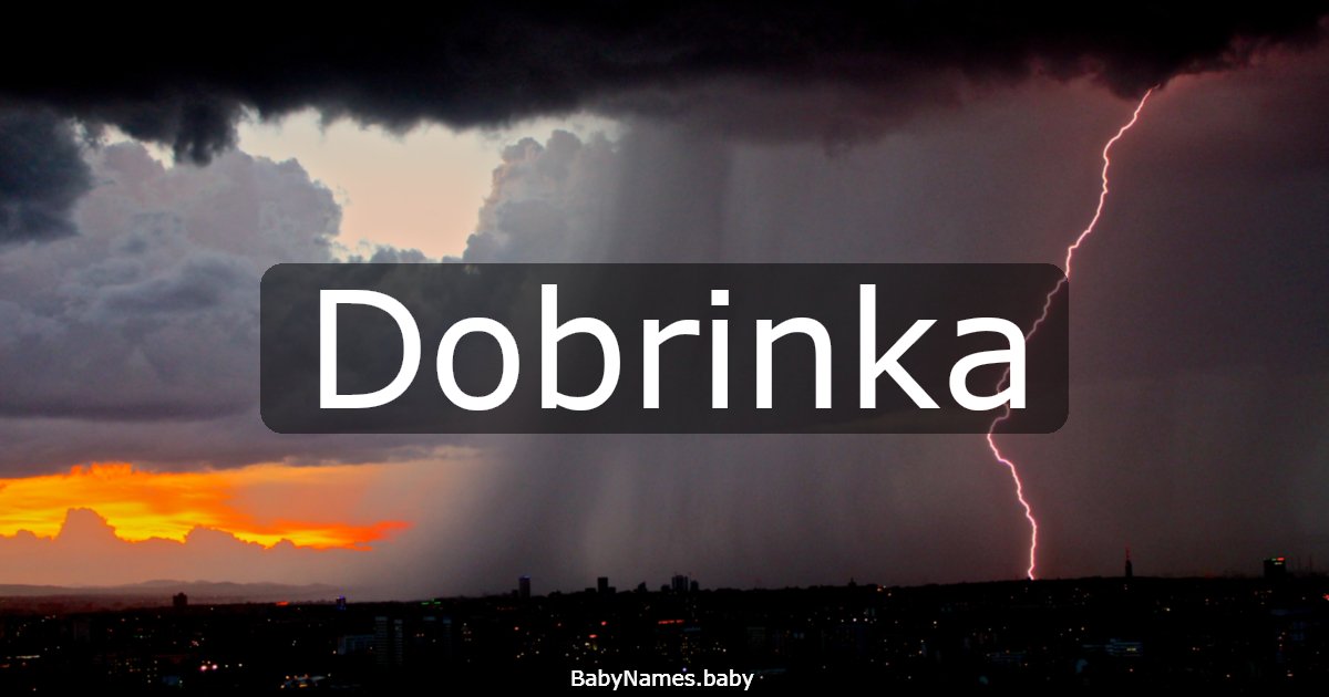 Dobrinka