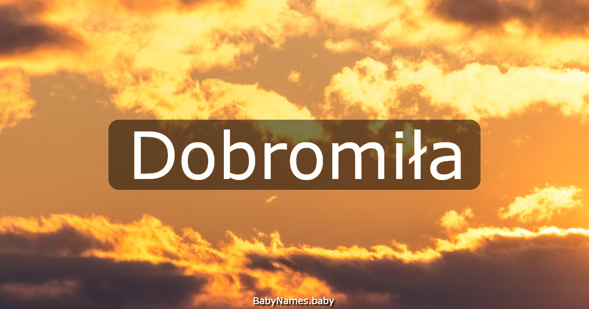 Dobromiła