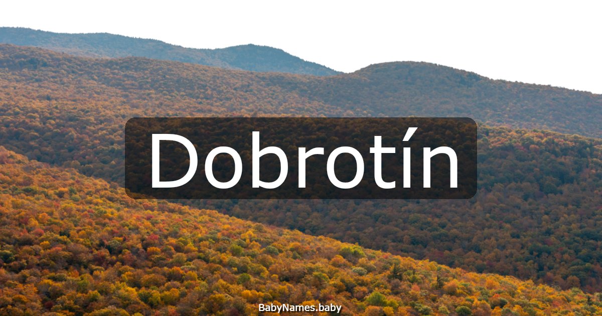 Dobrotín