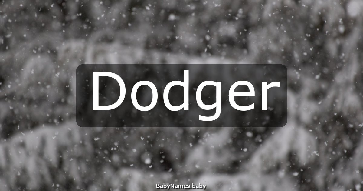 Dodger