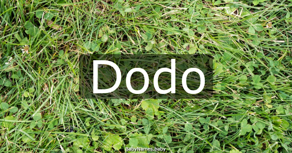 Dodo