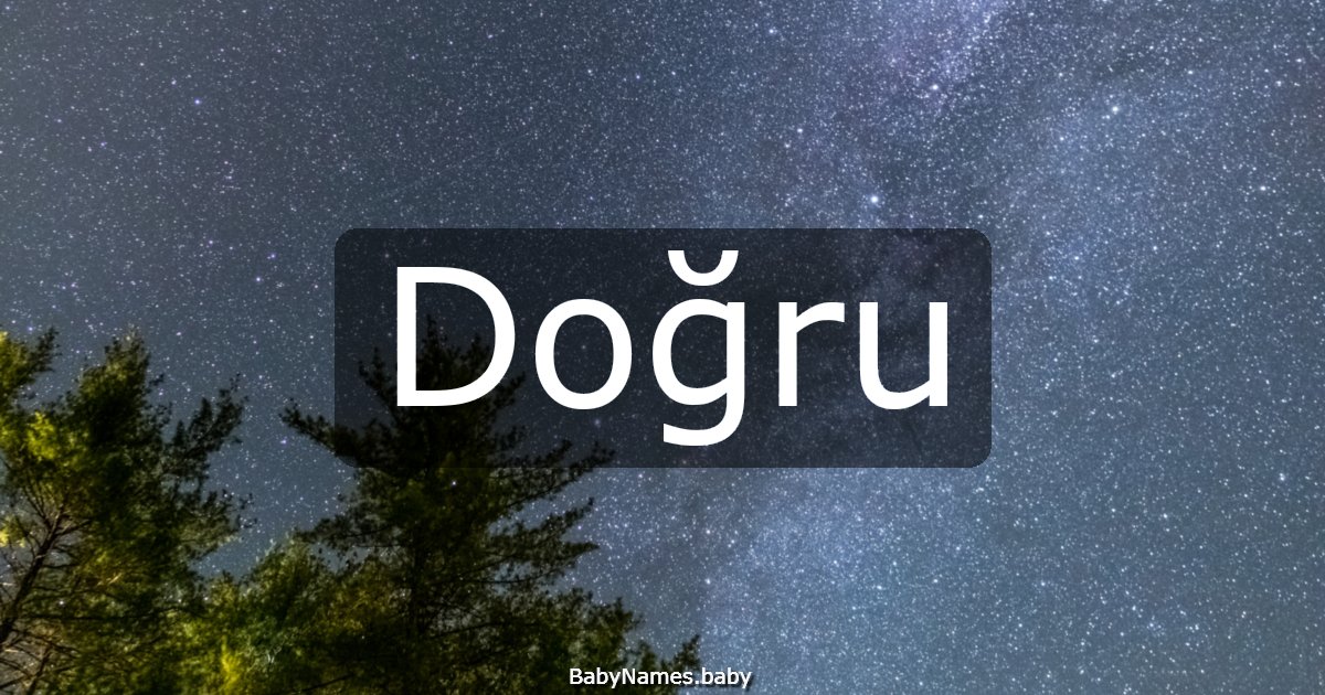 Doğru