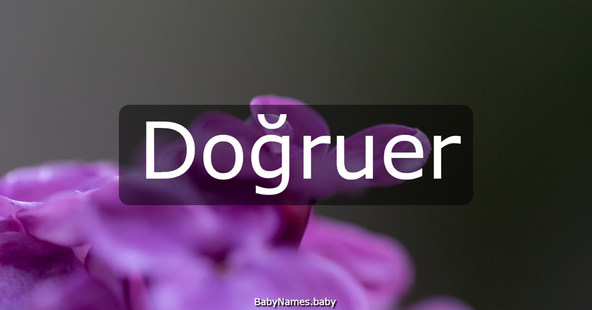 Doğruer