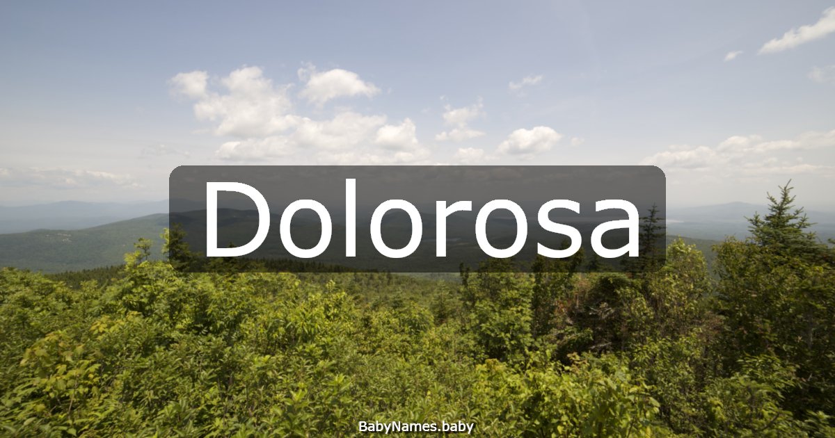 Dolorosa