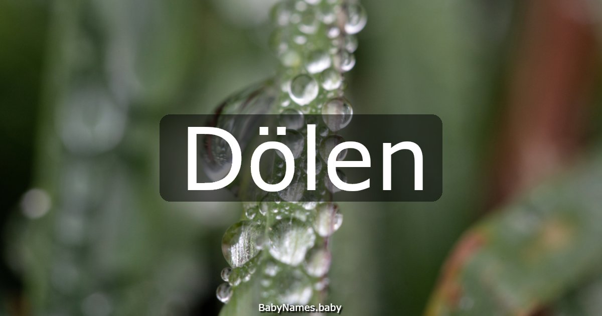 Dölen