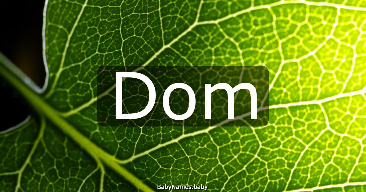 Dom