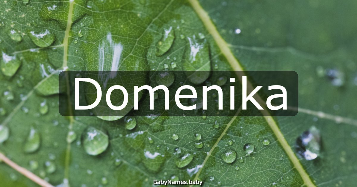 Domenika