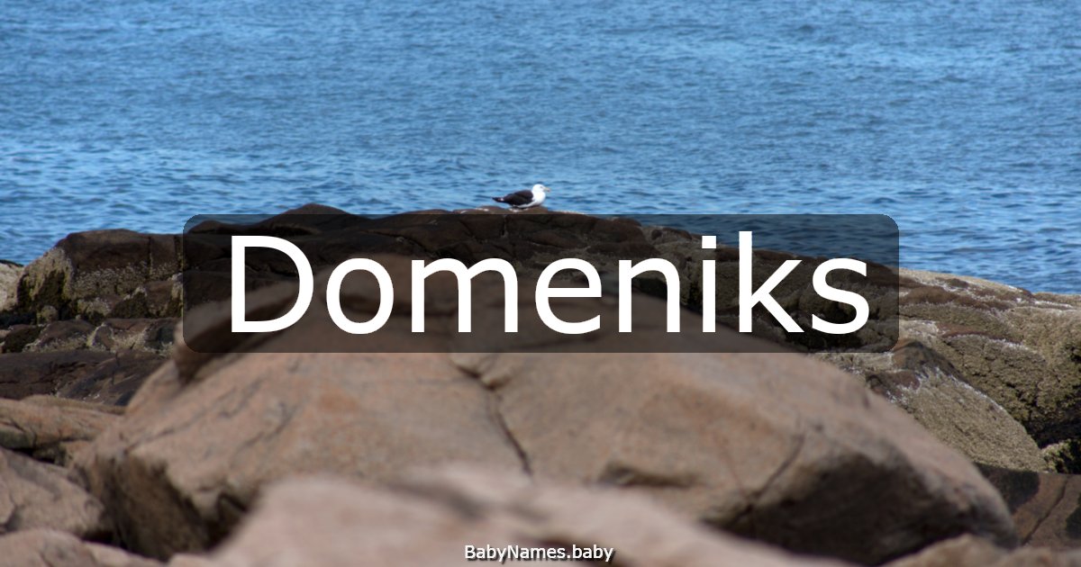Domeniks
