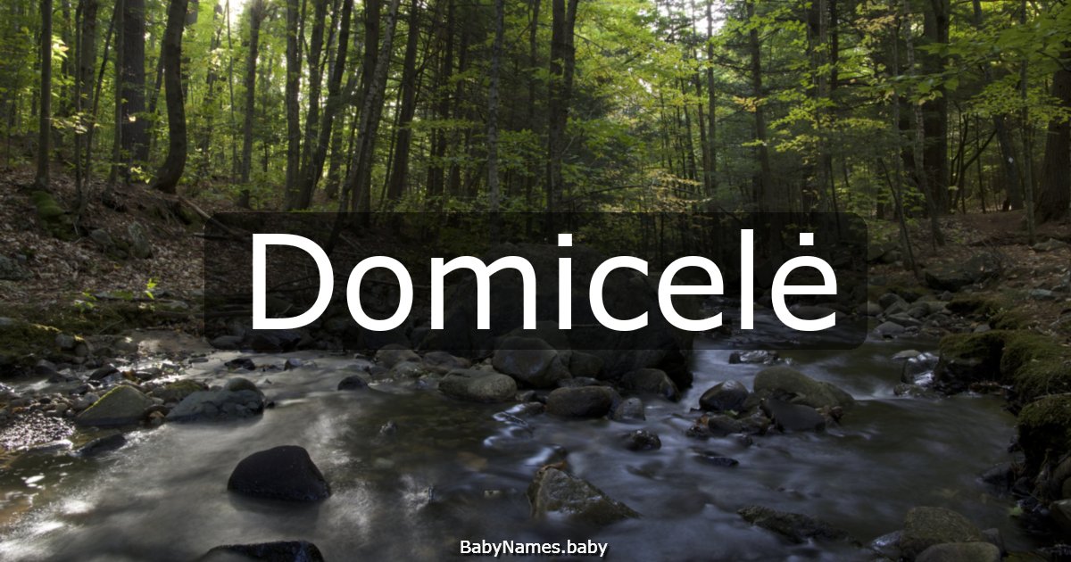 Domicelė