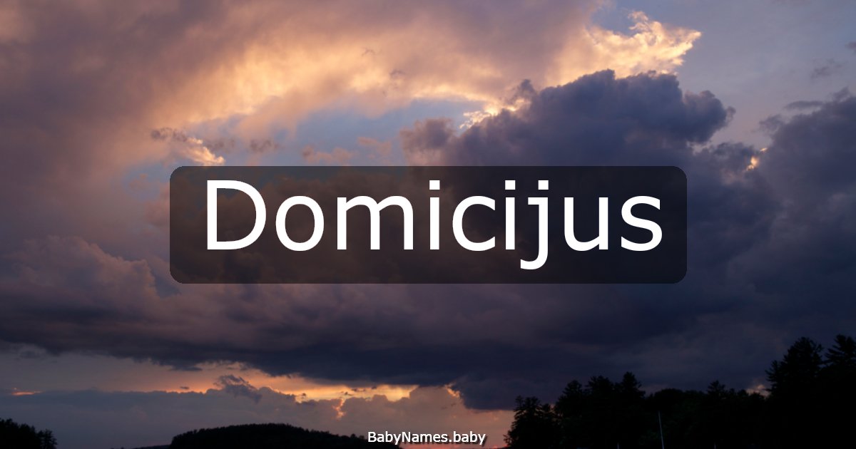 Domicijus