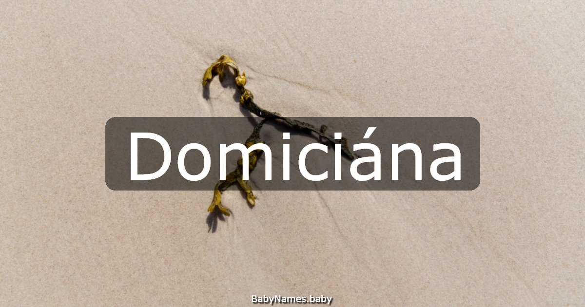 Domiciána