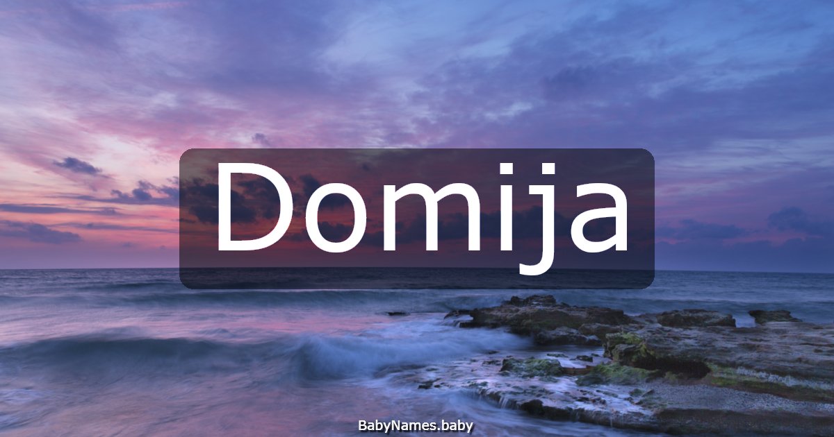 Domija
