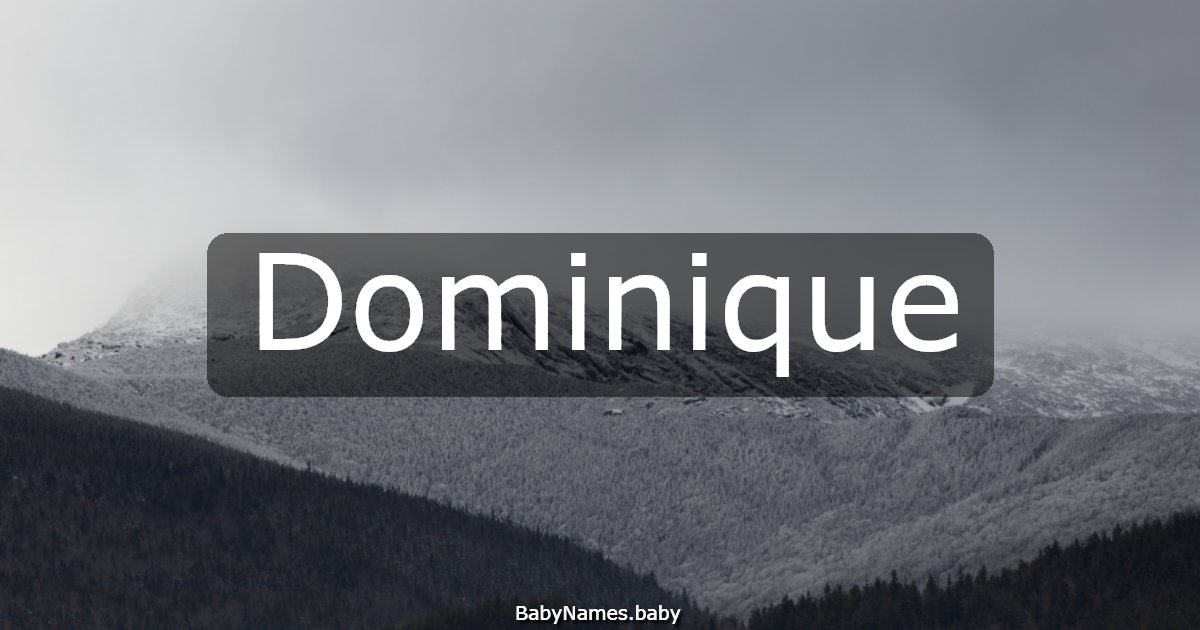 Dominique