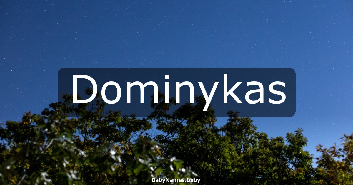 Dominykas