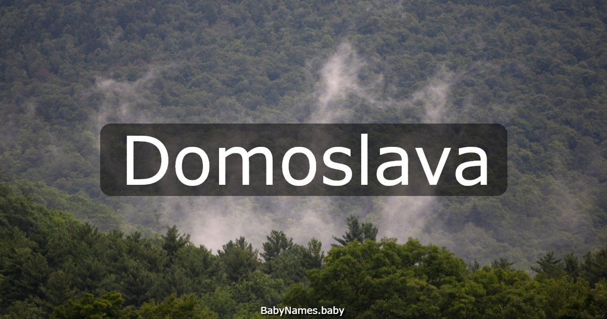 Domoslava