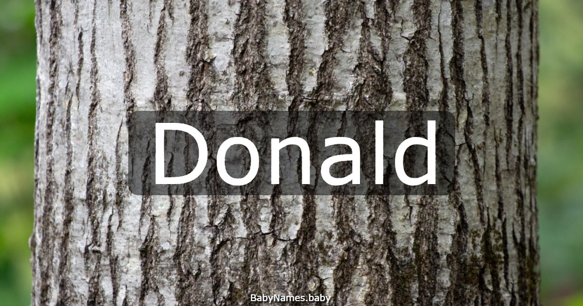Donald